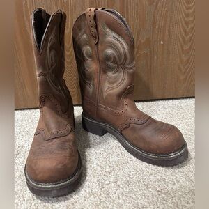 Justin Gypsy Steel Toe Boots